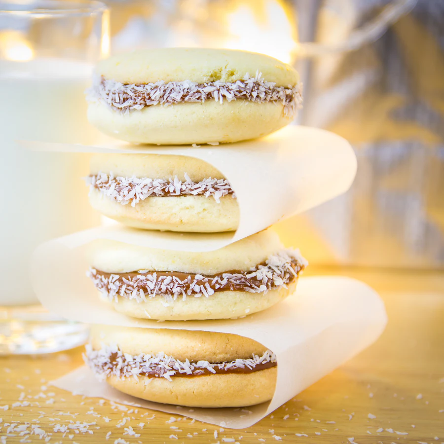 Alfajores de maicena x6