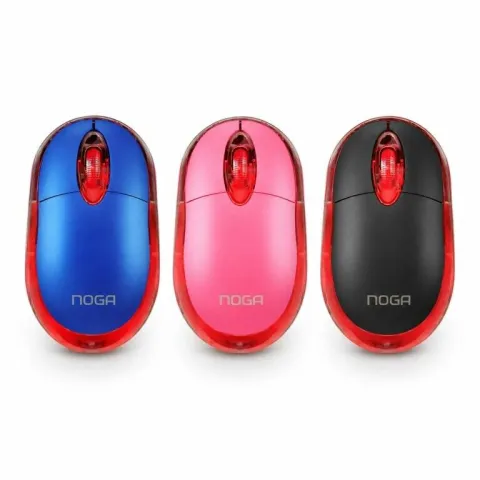 MOUSE CON CABLE - NOGA 611 / COLORES VARIOS / NG611