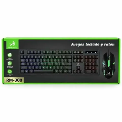 TECLADO Y MOUSE GAMER ROYAL - RM300
