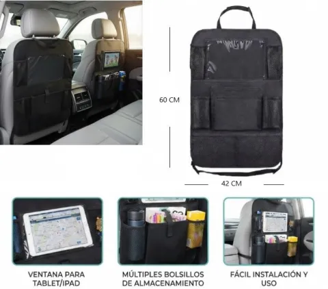 ORGANIZADOR PARA ASIENTO DE AUTO MELECH-427 / MELECH427