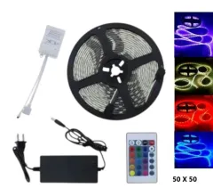TIRA LED 50 X 50 RGB - 5M - EN CAJA / LED-83094 / LED83094