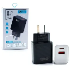 CARGADOR IBEK - TIPO C - 35W  - IB-585 / IB585