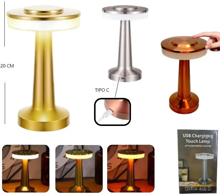 LAMPARA DE ESCRITORIO TACTIL / LED-83126 / LED83126
