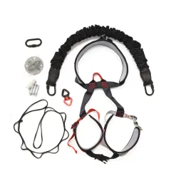 Arnes y bandas tipo ''Bungee'' para entrenamiento en suspension