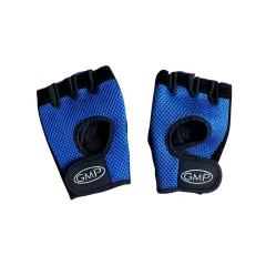 Guantes gimnasio para pesas GMP (par) - Talle M - AZUL