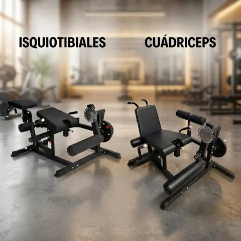 Maquina  sillon cuadriceps e isquiotibiales