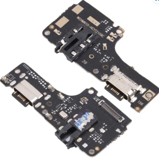PLACA DE CONECTOR DE CARGA USB TIPO-C CON MICRÓFONO Y JACK DE AUDIO X REDMI NOTE 10 4G / REDMI NOTE 10S ORIG