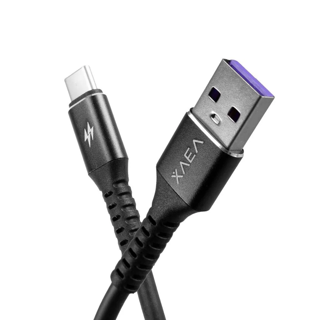 CABLE USB X-094 LIGHTNING - XAEA - NEGRO