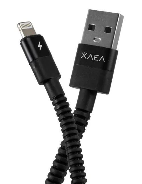 CABLE USB X-089 - HULK - LIGHTNING - XAEA - NEGRO