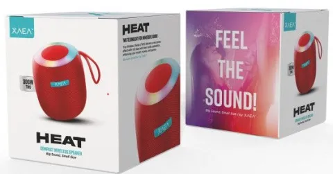 ALTAVOZ 3" X-022 HEAT - XAEA - ROJO