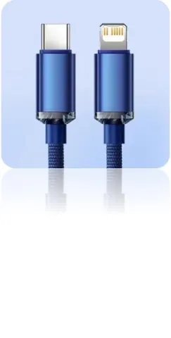 CABLE TIPO C - C  X-097 - ATHENEA - XAEA - AZUL METAL