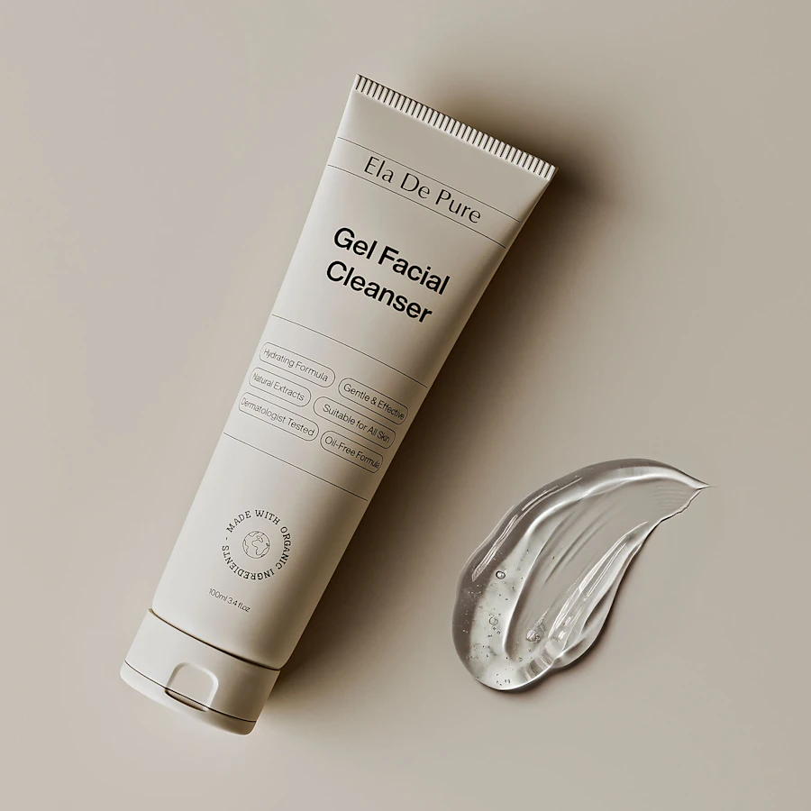 Limpiador facial en gel