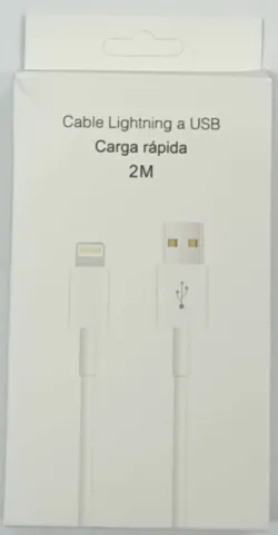 CABO USB MODM-B05 SO LIGHTNING 2MTS - MIXOR - BRANCO