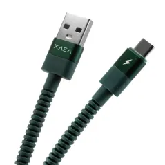 CABLE USB MODX-089 HULK 2025 TIPO C - XAEA - VERDE