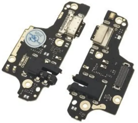 PLACA DE CONECTOR DE CARGA USB TIPO-C CON MICRÓFONO X REDMI NOTE 9 PRO / NOTE 9S HIGH COPY