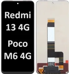 PANTALLA COMPLETA X REDMI 12 4G, 5G/ REDMI 13/ REDMI 13 5G/ POCO M6 PRO 5G/ POCO M6 4G REDMI NOTE 12R ORIG