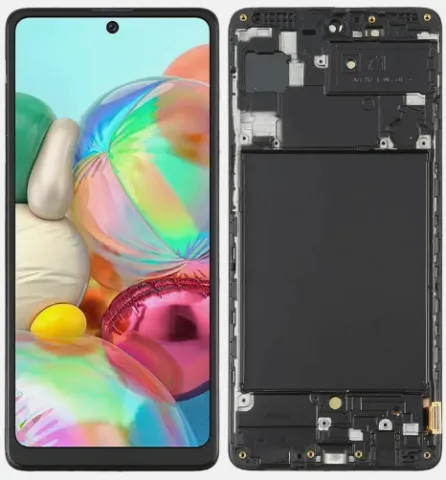 PANTALLA COMPLETA S A71 SM-A715 C/MARCO INCELL NEGRO