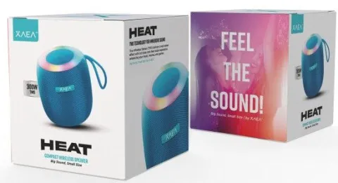 ALTAVOZ 3" - X-022 HEAT - XAEA - AZUL