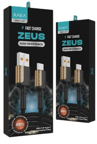CABLE USB TIPO C MODX-103C - ZEUS - XAEA - DORADO