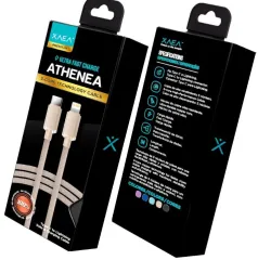 CABLE TIPO C - LIGHTNING MODX-098 - ATHENEA - XAEA - LILA