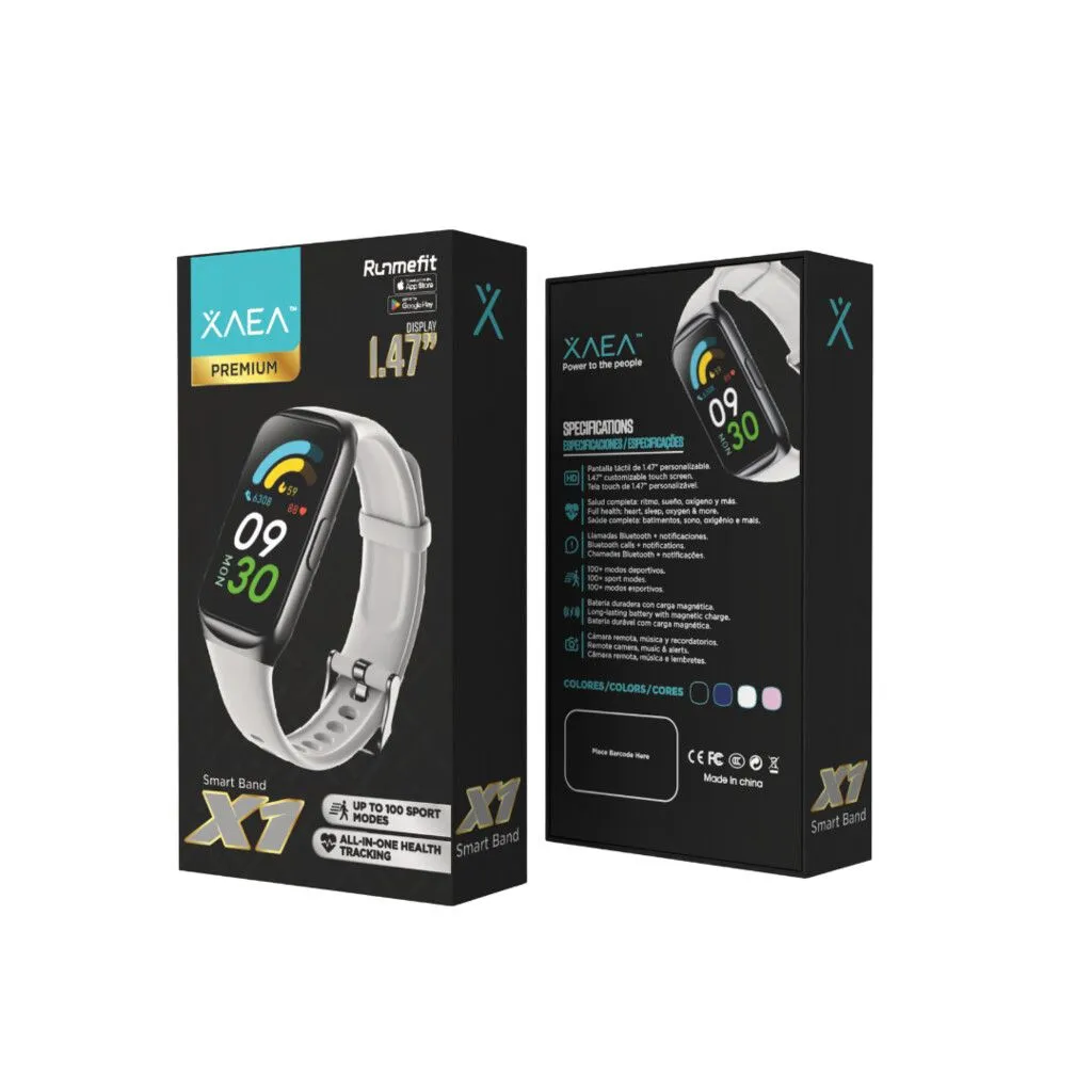 SMART BAND X1 MODX-0015 - XAEA - GRIS