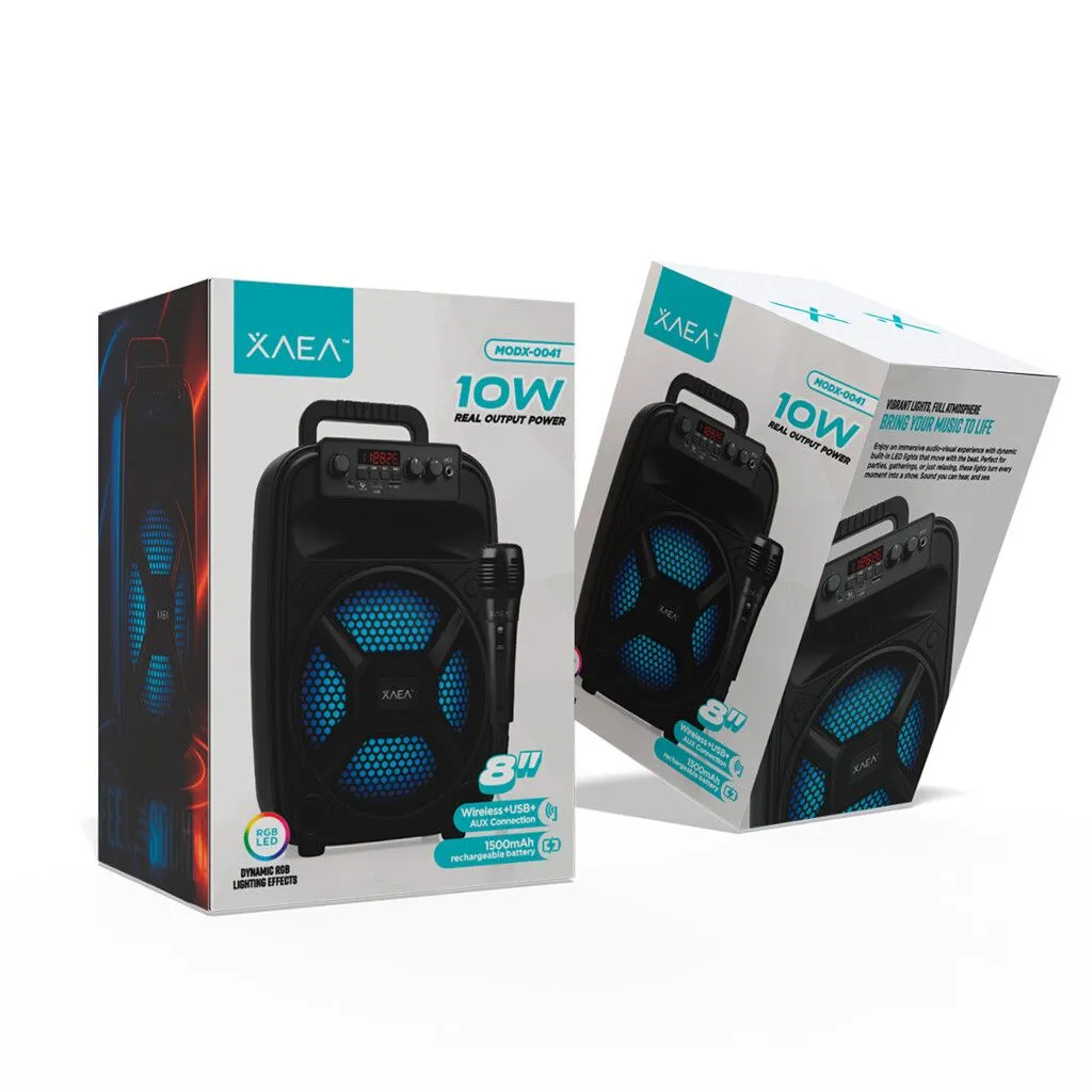PARLANTE 8'' 1804 MODX-0041 - XAEA - NEGRO