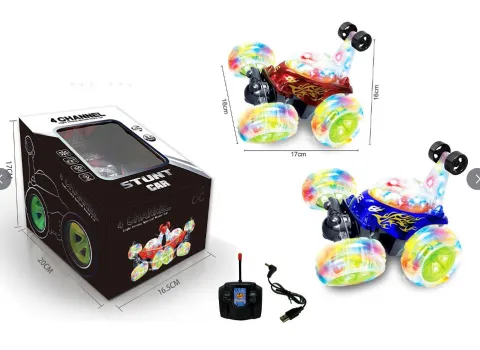 AUTO ACROBATA A CONTROL REMOTO MODZ-003 - ZUMO - KIT X 48