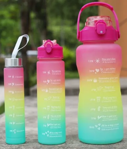 BOTELLA SET X 3 MODX 233 - XAEA - FUCSIA