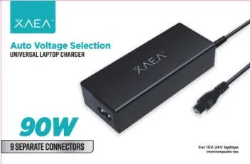 CARGADORES DE NOTEBOOK AUTOMATICO 9 PINES CON TIPO C MODX-00KC - XAEA - KIT X 50
