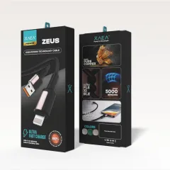 CABLE ZEUS TIPO USB-LIGHTNING MODX-00MF - XAEA - CHAMPAGNE