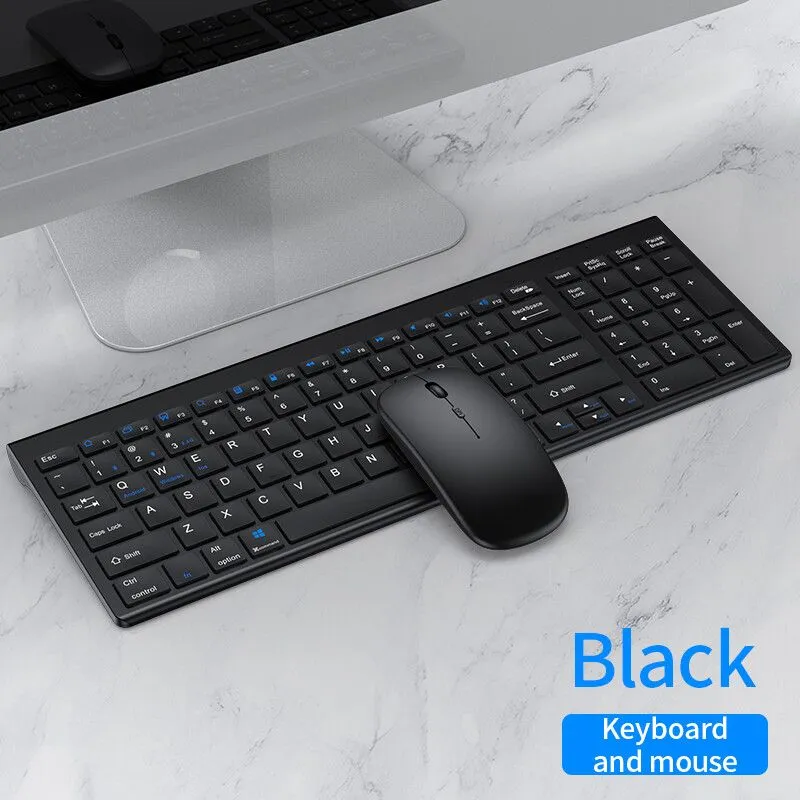 KIT TECLADO Y RATÓN INALÁMBRICO BT+2.4G MODX-013I - XAEA - NEGRO