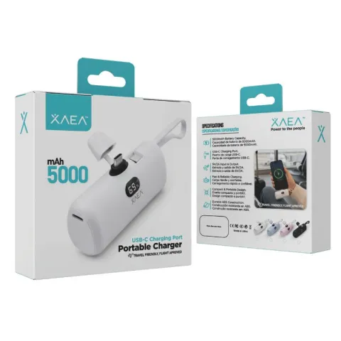 MINI POWER BANK CCD-03 MODX-00LF - XAEA - BLANCO