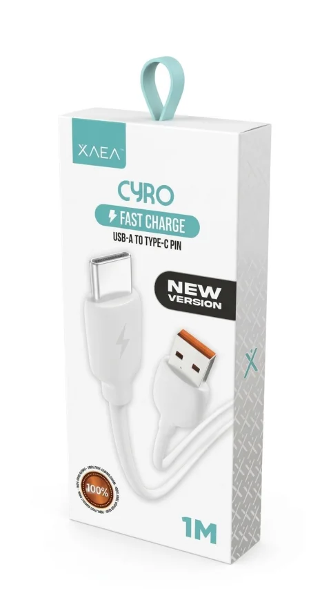 CABLE USB TIPO C CYRO MODX-099 - XAEA - BLANCO