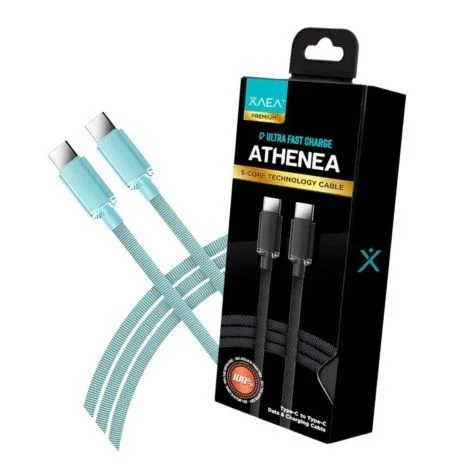 CABLE TIPO C - TIPO C MODX-097 - ATHENEA - XAEA - CELESTE