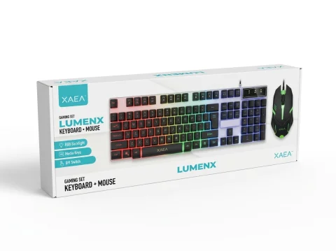 COMBO GAMER MODX-054 LUMENX - XAEA - TRANSP