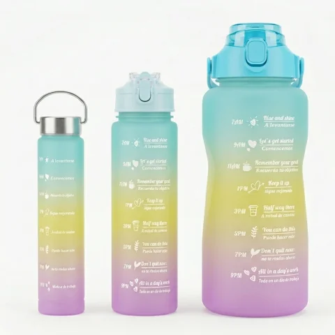 BOTELLA SET X 3 MODX 233 - XAEA - VERDE