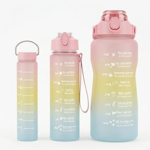 BOTELLA SET X 3 MODX 233 - XAEA - ROSA