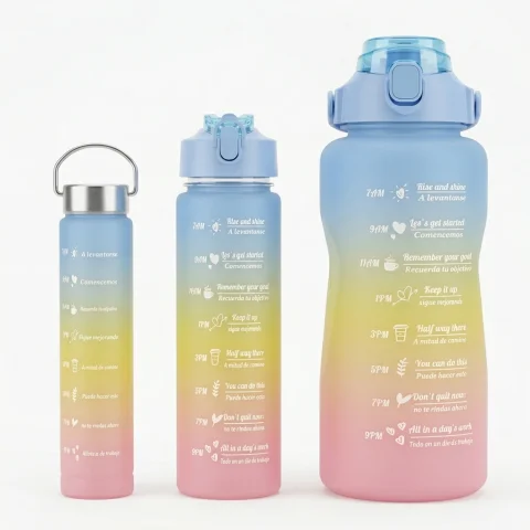 BOTELLA SET X 3 MODX 233 - XAEA - AZUL