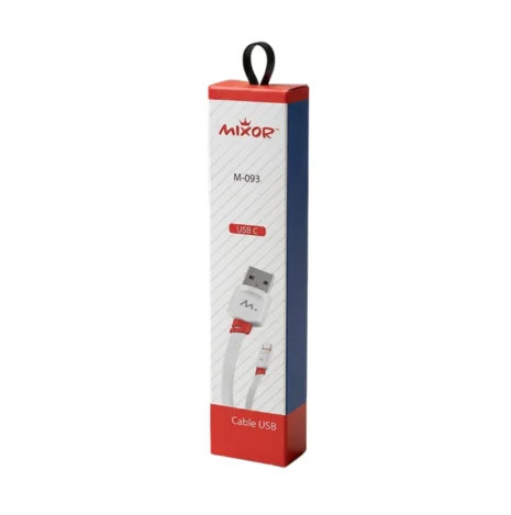 CABLE USB L-093 TIPO C - LETS - BLANCO