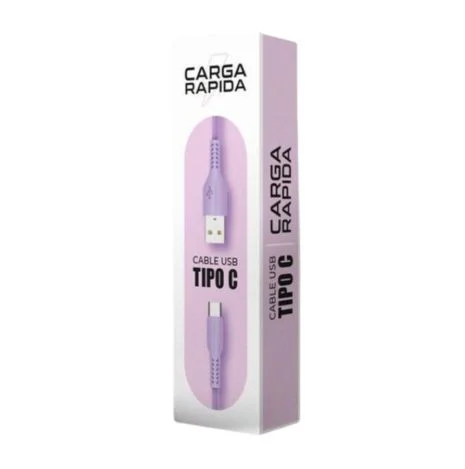 CABLE USB TIPO C MODV-00CF - VARIOS - VIOLETA
