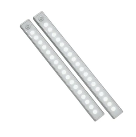 LAMPARA LED PORTABLE 30 CM CON SENSOR - MODV-00DQ - VARIOS - PLATA