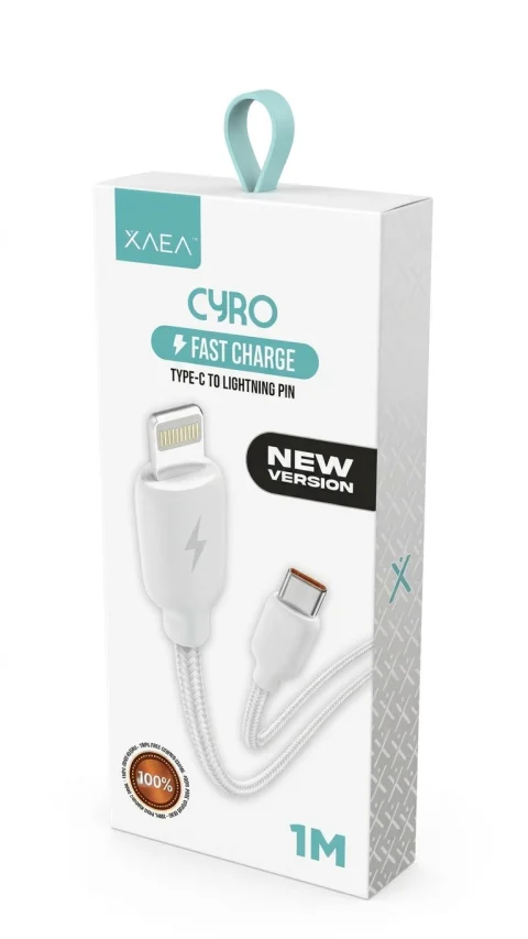 CABLE CYRO TIPO C-LIGHTNING MODX-00JC - XAEA - BLANCO