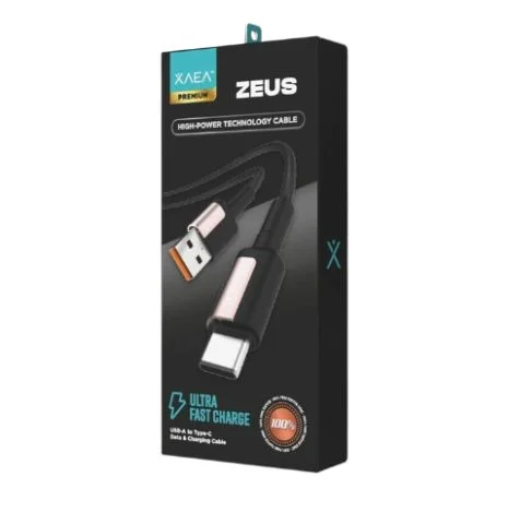 CABLE ZEUS TIPO USB-TIPO C MODX-00ME - XAEA - CHAMPAGNE