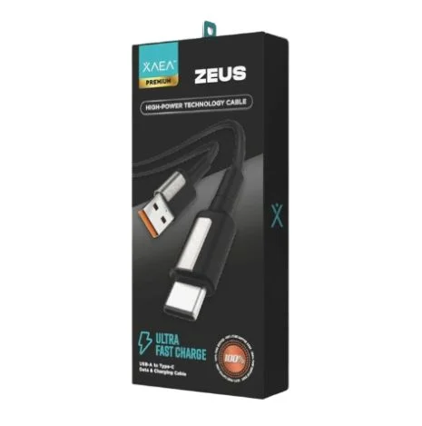 CABLE ZEUS TIPO USB-TIPO C MODX-00ME - XAEA - PLATA
