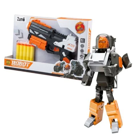 PISTOLA DE AIRE TRANSFORMER SARZ-014 - ZUMO - GRIS