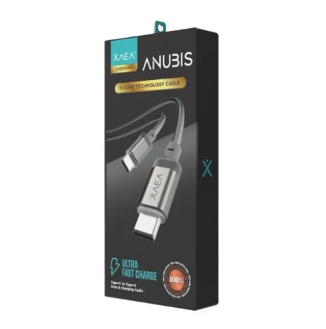 CABLE ANUBIS TIPO C-C MODX-00J1 - XAEA - PLATEADO