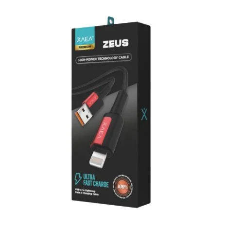 CABLE ZEUS TIPO USB-LIGHTNING MODX-00MF - XAEA