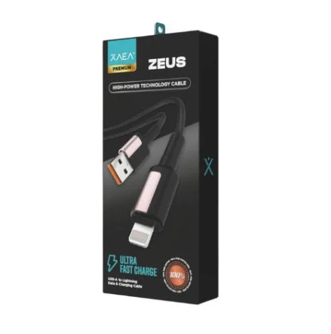 CABLE ZEUS TIPO USB-LIGHTNING MODX-00MF - XAEA - CHAMPAGNE