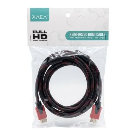 CABLE HDMI MALLADO 3M - OD:7.8MM, 1.4V