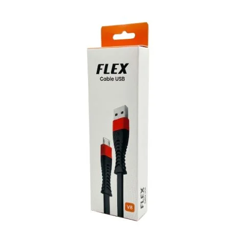 CABLE USB MOD 121 - YEXA - V8 - NEGRO